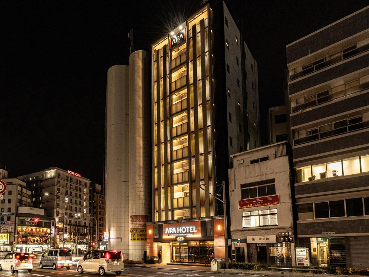 Apa Hotel Nambaminami Daikokucho Ekimae Ōsaka Exterior foto