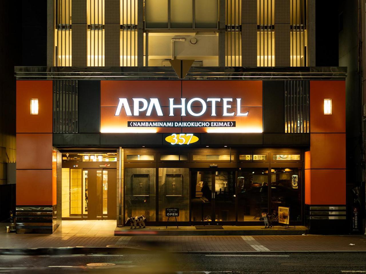 Apa Hotel Nambaminami Daikokucho Ekimae Ōsaka Exterior foto
